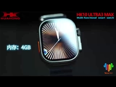 HK10 Ultra 3 Relojes Screen Amoled Display Smart Watch ChatGPT 2G